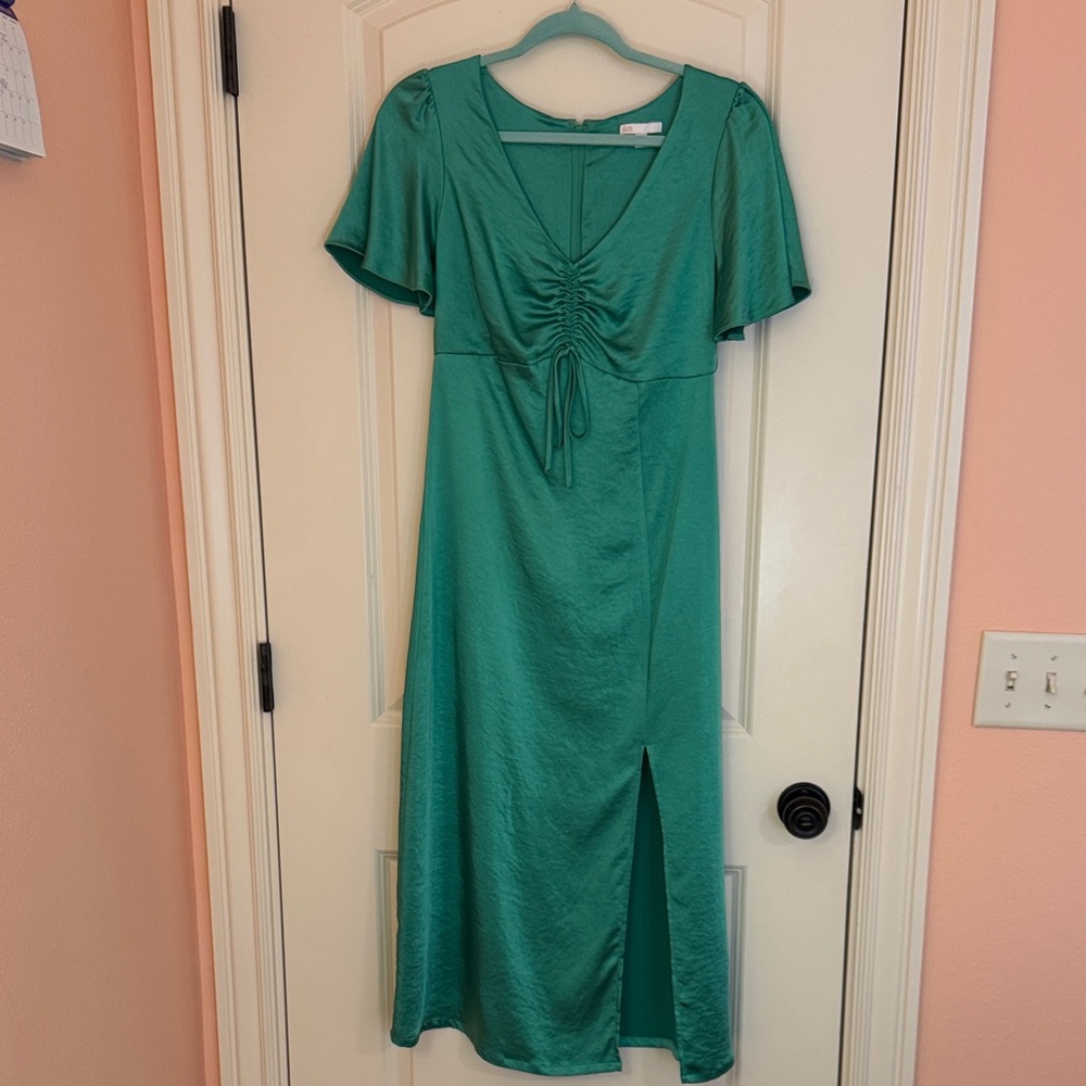 Gianni Bini Teal Midi Dress